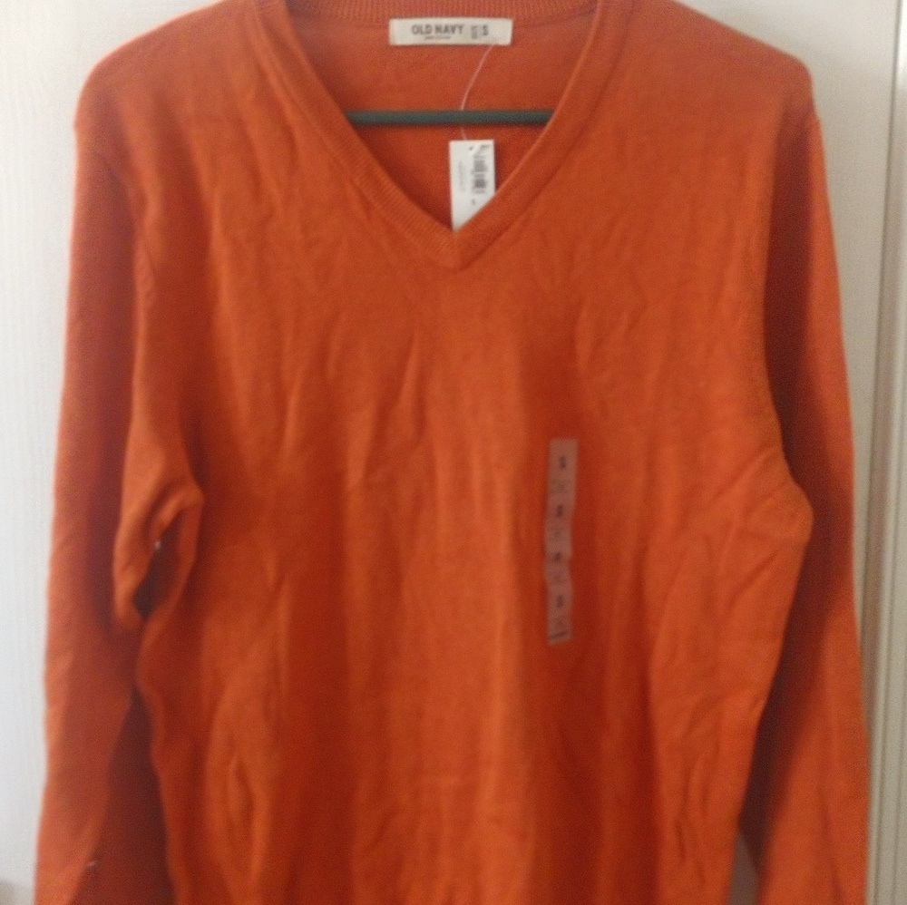 Burnt Orange lightweight sweater